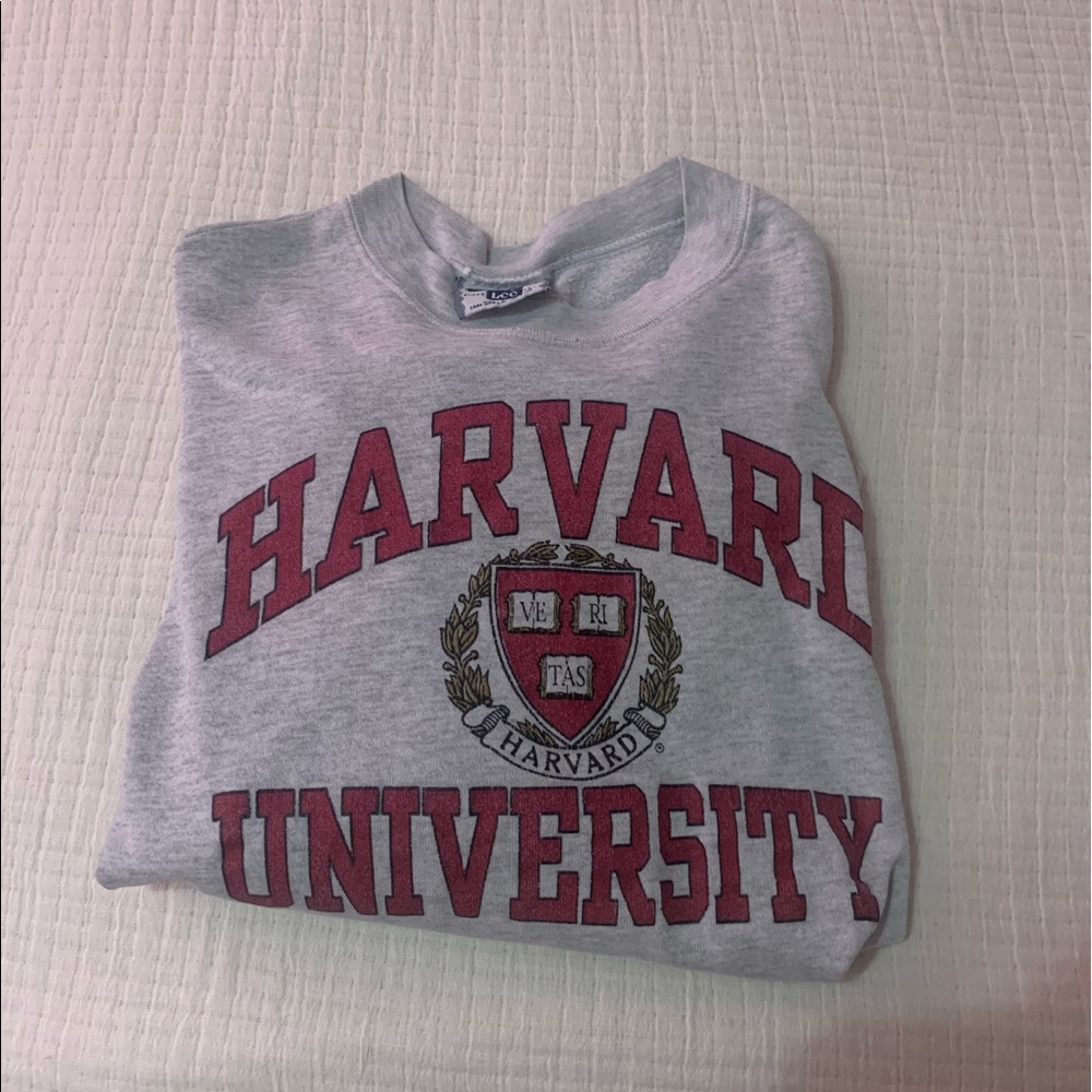 harvard over sized sweat shirt